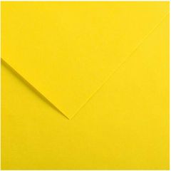 Χαρτί χειροτεχνίας CANSON Colorline 50x70cm 220gr 04 Canary Yellow