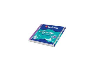 DVD-RW VERBATIM 4.7GB 4Χ Με Θήκη Slim (1610-02)