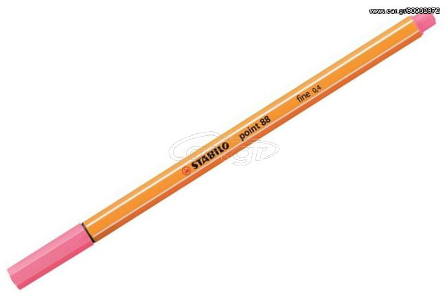 Μαρκαδόρος Stabilo Point 88 0.4mm 88/29 Light Pink