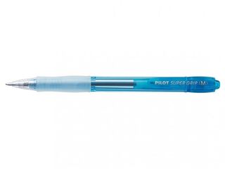 Στυλό μελάνης λαδιού  PILOT SUPER GRIP Neon Medium (Σιέλ)