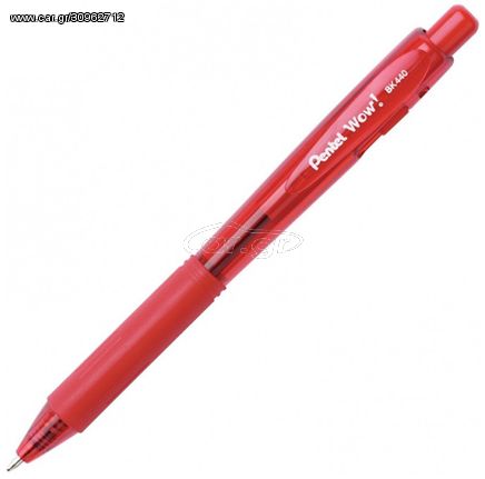 Στυλό διαρκείας PENTEL BK440-B (Κόκκινο)