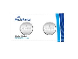 Αλκαλική μπαταρία MEDIARANGE Coin Cells AG10 1.5V (LR54) συσκευασία 2 τεμαχίων