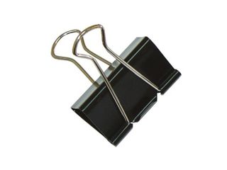 Πιάστρα μαύρη μεταλλική BINDER Clips Office 32mm (1 τεμάχιο)