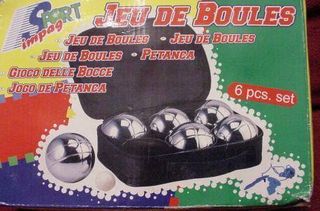 JEU DE BOULES - PETANCA