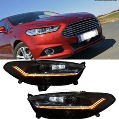 ΦΑΝΑΡΙΑ ΕΜΠΡΟΣ FORD Mondeo MK5 (2013-2016) Flowing Dynamic Sequential Turning Lights