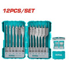 Τρυπάνια ξύλου TOTAL 12 τεμαχίων ( TACSDL1201 )
