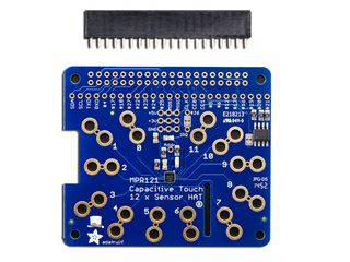 Adafruit Capacitive Touch HAT for Raspberry Pi - Mini Kit - MPR121