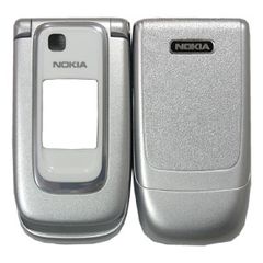 Πρόσοψη Nokia 6131 Ασημί