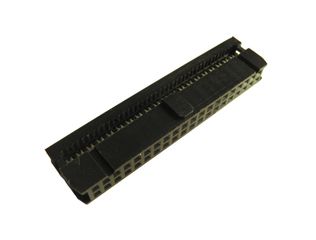 40 Pin Ribbon Cable Socket Connector - Black