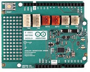 Arduino 9 axes motion shield