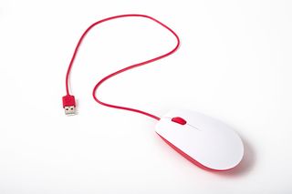 Raspberry Pi Official Mouse (Red/White)