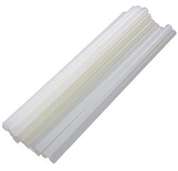 10 pcs 7mm x 19cm Adhesive Hot Melt Glue Sticks for Trigger Electric Gun Hobby Craft white