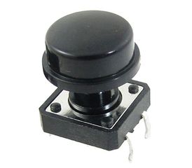 Black Cap for Pushbutton switch B3F-4055