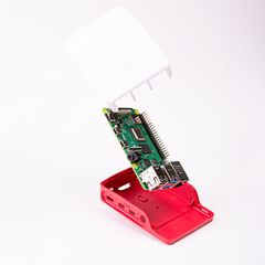 Official Raspberry Pi 4 Model B Red/White θήκη / κουτί