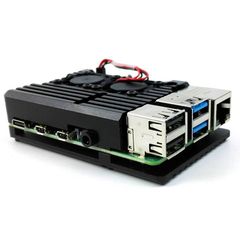 Armor Case for Raspberry Pi 4 B with Dual Fan