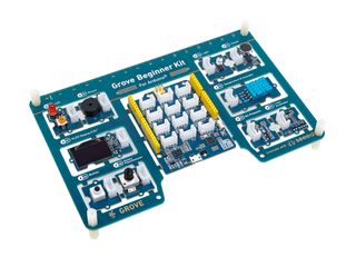 Grove Beginner Kit for Arduino - All-in-one Arduino Compatible Board with 10 Sensors and 12 Projects