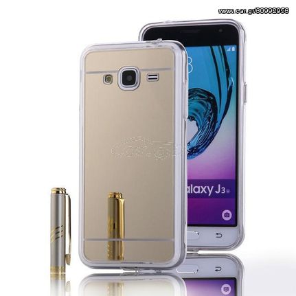 Θηκη TPU "Mirror" - Samsung Galaxy J5 (2015) - Χρυσο