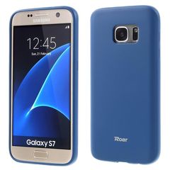 Θηκη TPU Roar Colorful Jelly - Samsung Galaxy S7 Edge - Σκουρο Μπλε