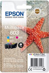 EPSON ΜΕΛΑΝΙ INKJET 603 MULTIPACK 3-COLOR - (C13T03U54010)