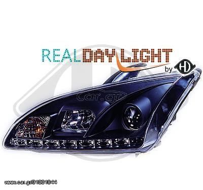 ΦΑΝΑΡΙΑ ΕΜΠΡΟΣ Headlights LED FORD Focus II 04-08