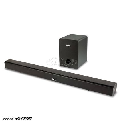 Akai ASB-6WSW Soundbar και Subwoofer με Bluetooth, USB, Aux-In, οπτική ίνα, HDMI και ραδιόφωνο – 70