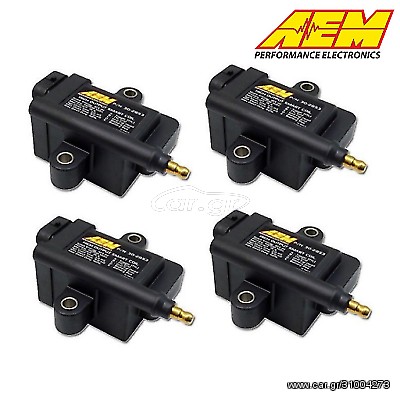 MAZDA RX8 ΠΟΛΛΑΠΛΑΣΙΑΣΤΕΣ AEM  30-2853 High-Output IGBT "Smart" Inductive Coils  Μπουζοκαλωδια MSD 8.5mm  Καλωδίωση σύνδεσης 