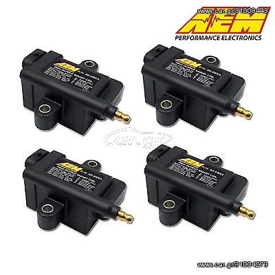 MAZDA RX8 ΠΟΛΛΑΠΛΑΣΙΑΣΤΕΣ AEM  30-2853 High-Output IGBT "Smart" Inductive Coils  Μπουζοκαλωδια MSD 8.5mm  Καλωδίωση σύνδεσης   Βάση 