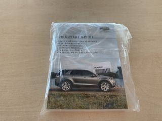 User manual guide discovery sport 2019-2020