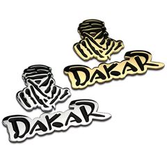 Dakar Μεταλλικό Αυτοκόλλητο Σήμα.