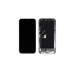 Οθόνη LCD και Μηχανισμός Αφής για iPhone X Hard OLED - Μαύρο