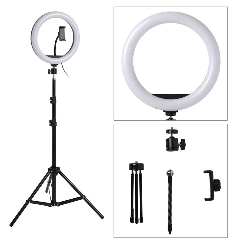 Ring Fill Light 26CM With Phone Clip