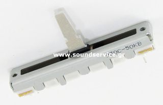 45mm MONO 50KB ΠΟΤΕΝΣΙΟΜΕΤΡΟ ΣΥΡΟΜΕΝΟ 15mm ΑΞΟΝΑ ΚΩΝΙΚΟ 50KB