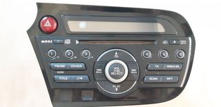 RADIO-CD-MP3 HONDA INSIGHT 09-14 39100-TM8-G01