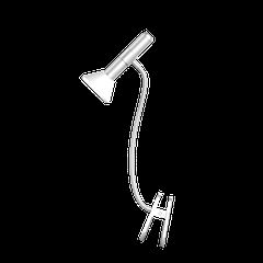 Allocacoc Flashlight Clip Set Recharge, Silver