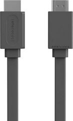 Allocacoc Flat USB to Lightning Cable Γκρι 3m (10764GY/LGHTMG)