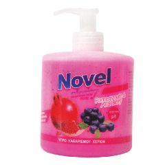 Novel Clarity Κρεμοσάπουνο με Αντλία Pomegranate-Acai Berry 500ml