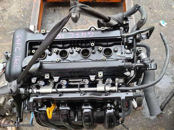 ΚΙΝΗΤΗΡΑΣ AΠΟ KIA CEED,CARENS,PRO CEED,RIO,SOUL,VENGA, 1.6CC, AR.KIN (G4FC)