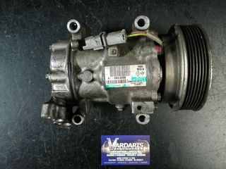 ΚΟΜΠΡΕΣΕΡ A/C  SANDEN  RENAULT  MEGANE II <BM0/1_,CM0/1_,KM0/1_>  1.5 dCi-1.6-1.6 16V (10/2003-07/2009) - SCENIC II <JM0/1_>  1.5 dCi (06/2003-11/2008)  ΚΩΔ. 8200819568--A , SD6V12 1904 