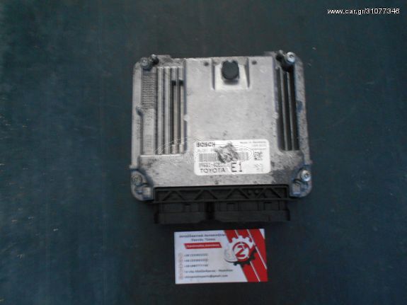 ΕΓΚΕΦΑΛΟΣ TOYOTA AURIS (1ND) 1.4 D4D 90hp 2006-2010 (INT 1) 89661-02E11 0281013413 BOSCH