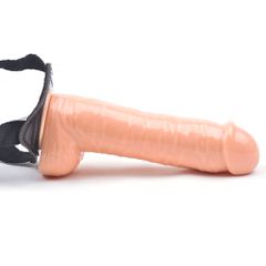 10 Function Vibrating Dildo with Harness-thumb-3