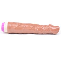 Brown Color Flexible Basic Realistic Vibrator-thumb-2