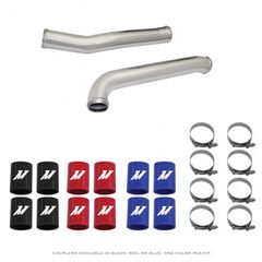 MISHIMOTO ALUMINIUM UPPER RADIATOR BLACK HOSE KIT MITSUBISHI LANCER EVOLUTION X 10 08-13  Σετ κολλάρων σιλικόνης ψυγείου νερού 