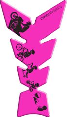 ΑΥΤΟΚΟΛΛΗΤΟ ΡΕΖΕΡΒΟΥΑΡ CGMOON23P BIKER'S EVOLUTION PINK UNIVERSAL TANKPAD| PRINT