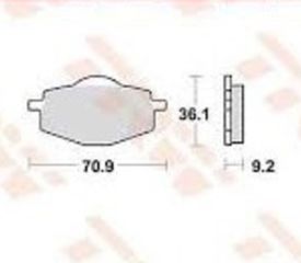ΤΑΚΑΚΙΑ TRW LUKAS MCB539 XT600 XT500 XT400 TDR125 XT225