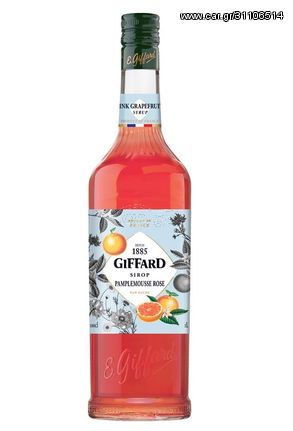 Σιρόπι Ροζ Γκρέιπφρουτ Pink Grapefruit Giffard 1000ml