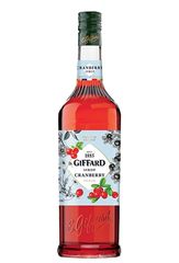Cranberry syrup Giffard 1000ml