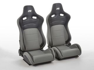 FK SET 2 x ΚΑΘΙΣΜΑΤΑ BUCKET ΑΝΑΚΛΙΝΟΜΕΝΑ  SPORT ΓΙΑ ΟΛΑ ΤΑ ΑΥΤΟΚΙΝΗΤΑ !!!!!! 