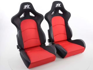 FK SET 2 x ΚΑΘΙΣΜΑΤΑ BUCKET ΑΝΑΚΛΙΝΟΜΕΝΑ  SPORT ΓΙΑ ΟΛΑ ΤΑ ΑΥΤΟΚΙΝΗΤΑ !!!!!! 