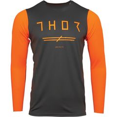 ΜΠΛΟΥΖΑ MX PRIME PRO UNRIVALED CHARCOAL/FLO ORANGE JERSEY| THOR