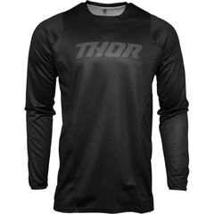 ΜΠΛΟΥΖΑ MX PULSE BLACKOUT JERSEY BLACK| THOR